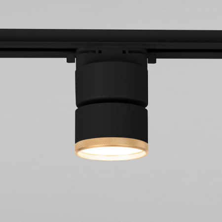 Светильник светодиодный Impact чёрный матовый/золото 10W 4200K однофазный 85514/01 Elektrostandard Impact a062873