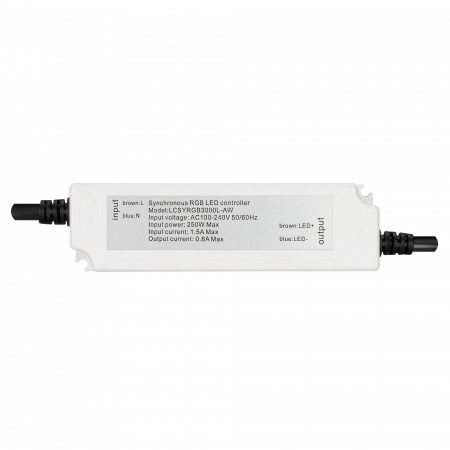 Arlight Контроллер ARD-CLASSIC-SYNC-RGB-3000LED Black (230V, 250W, RF ПДУ) (Ardecoled, Закрытый)