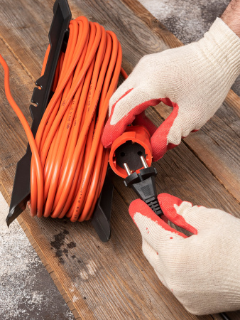 EKF PROxima Удлинитель на рамке "Зевс 2.0" 30м с заземлением ПВС 3*1,0 16А/3,5кВт