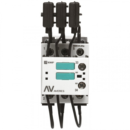 EKF Averes Контактор для конденсатора КМЭК 20 кВАр 230В 1NО