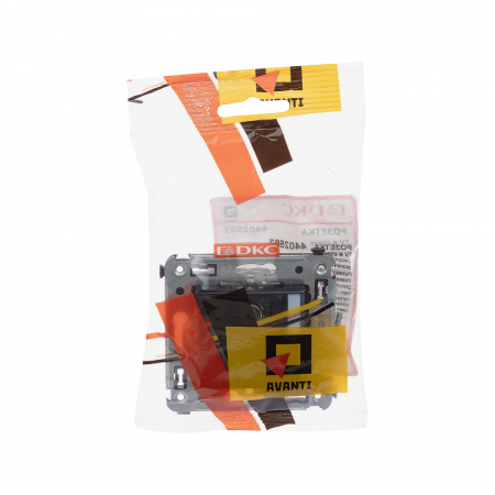 DKC Avanti Черный квадрат Розетка TV оконечная