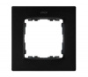 Simon S82 Concept Матовый черный, Рамка на 1 пост