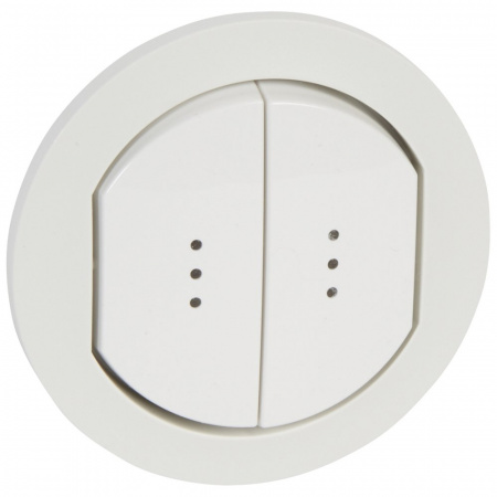 Legrand Celiane Бел Клавиша 1-я с этикетками IP 44