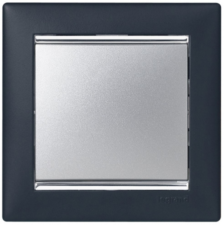 Legrand Valena Алюминий Выключатель 1-клавишный