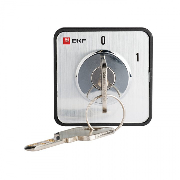 EKF PROxima Переключатель кулачковый ПК-1-113 25А 3P «0-1» с ключом