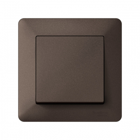 Systeme Electric AtlasDesign Air Мокко/дымчатый черный Рамка 1-ая