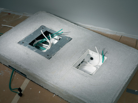 Schneider Electric OptiLine 45 Коробка установочная выс.75-95 для люка 199х199