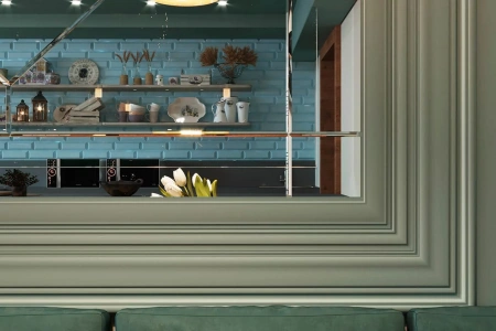 Молдинг MX023, 48х10, 2000мм, Экополимер/26