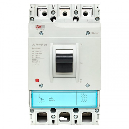 EKF Averes Автоматический выключатель AV POWER-3/3 315А 35kA TR
