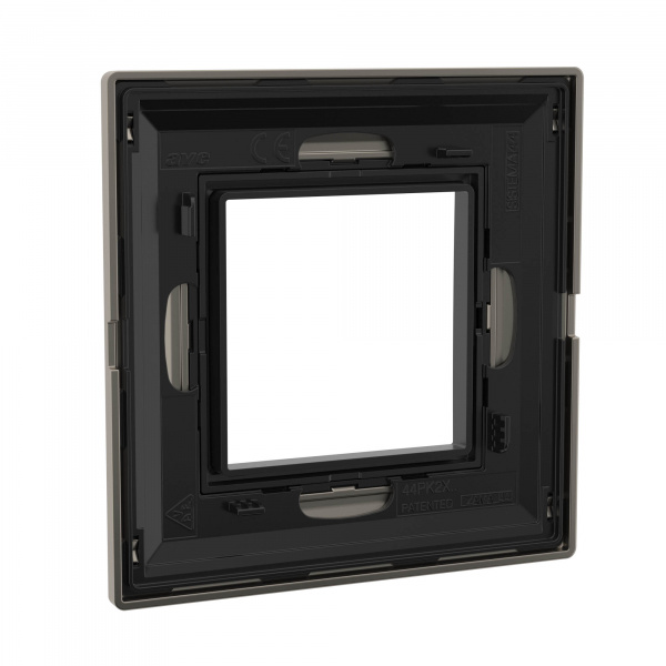 DKC Avanti Никелированный Металл Рамка 2 модуля