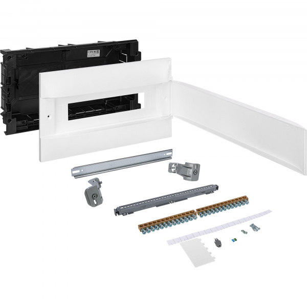 Legrand Practibox S Пластиковый щиток Встраиваемый 1X18 Белая дверь