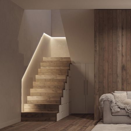 Arlight Профиль WALL-2228-2000 ANOD (Алюминий)