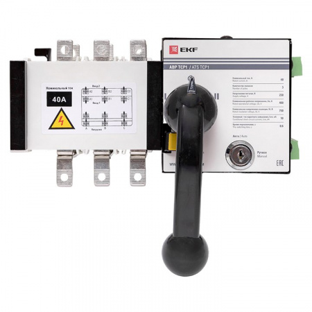 EKF PROxima Устройство АВР ТСР1 40А 3Р 230В