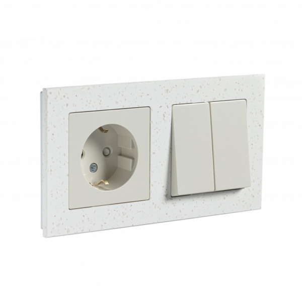 SE AtlasDesign Nature Мрамор крем роял Рамка 2-ая