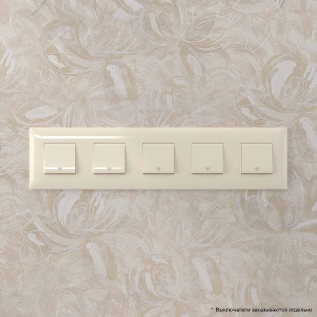 DKC Avanti Ванильная дымка Рамка 10 модулей