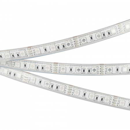Arlight Светодиодная лента герметичная RTW-PU-B60-12.5mm 12V RGB (14.4 W/m, IP68, Wire 2m, 5m) (-)