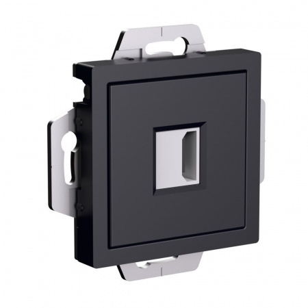 Systeme Electric AtlasDesign Карбон Розетка HDMI, механизм