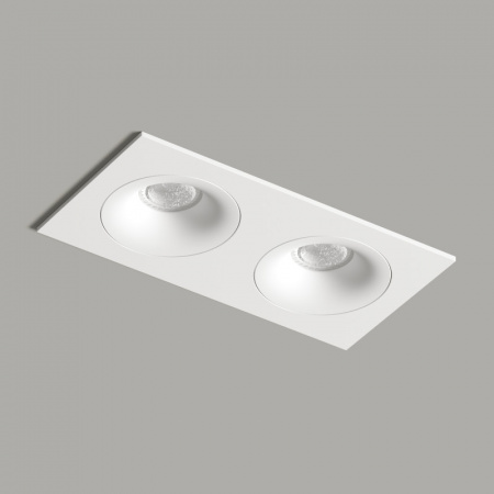 DK2122-WH Встраиваемый светильник, IP 20, 50 Вт, GU10, белый, алюминий