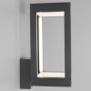 Уличный настенный светодиодный светильник Frame LED IP54 1527 TECHNO LED серый Elektrostandard Frame a051856