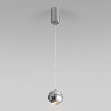 Подвесной светодиодный светильник 50215/1 LED хром Elektrostandard Giro a055675