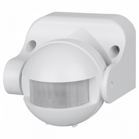 Инфракрасный датчик движения 12m 1,8-2,5m 1200W IP44 180° SNS-M-08 белый Elektrostandard SNS-M a034065