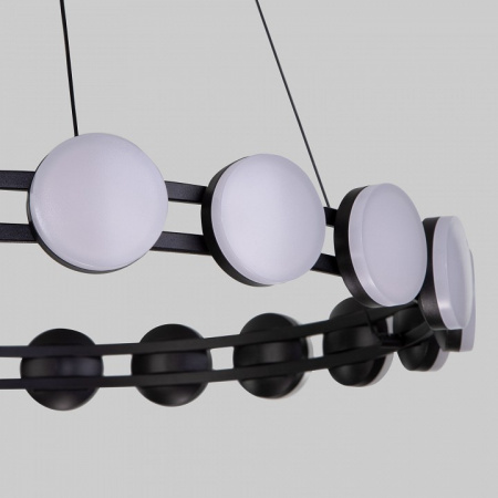 Подвесной светодиодный светильник 90332/20 черный Eurosvet Tapioca