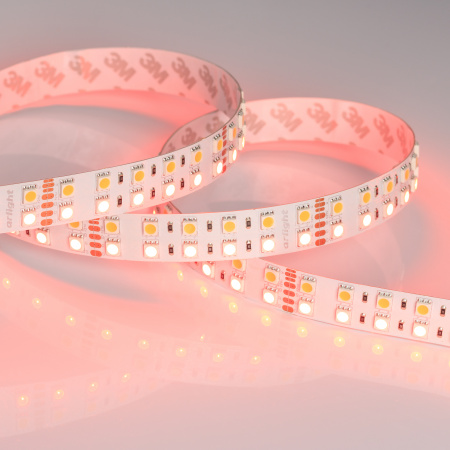 Arlight Светодиодная лента RT 2-5000 24V RGB-Day 2x2 (5060, 720 LED, LUX) (32 Вт/м, IP20)