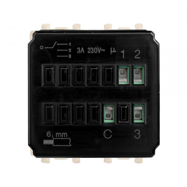 DKC Avanti Ванильная дымка Механизм управления вентиляторами 2 модуля