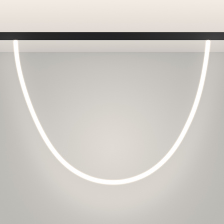 Arlight Светильник MAG-ORIENT-TUBE-ELASTIC-R25-L2500-35W Day4000 (BK, 360 deg, 48V) (IP20 Металл, 3 года)