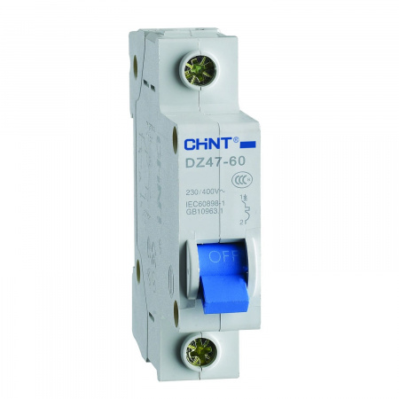 CHINT Авт. выкл. DZ47-60 1P 5A 4.5kA х-ка D