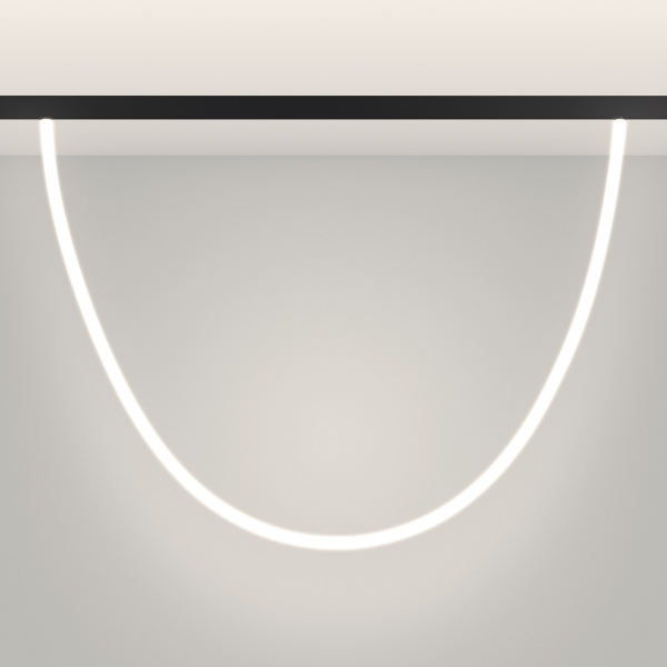 Arlight Светильник MAG-ORIENT-TUBE-ELASTIC-R25-L2500-35W Day4000 (BK, 360 deg, 48V) (IP20 Металл, 3 года)