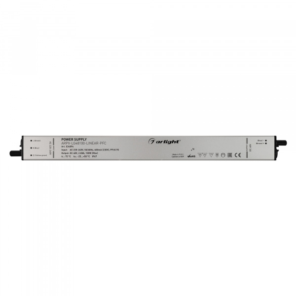 Блок питания Arlight ARPV-LG48100-Linear-PFC 48V 100W IP67 2,08A 034894