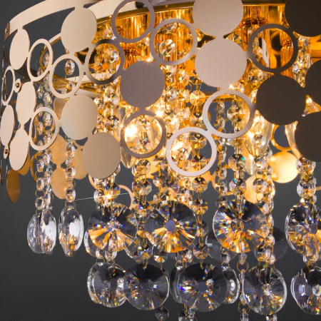 Умный подвесной светильник 10123/6 золото Eurosvet Lianna