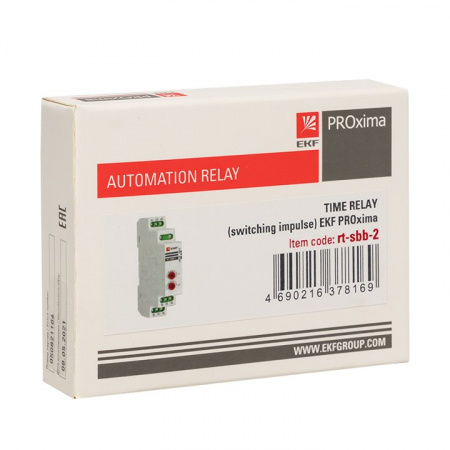 EKF PROxima Реле времени RT-SBB-2 (импульс при включении)