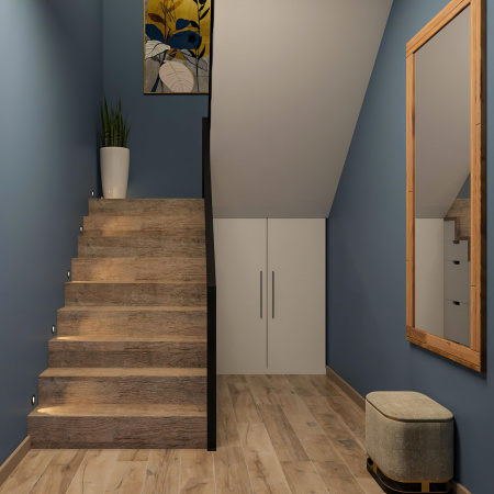 DK1013-DG Светильник встраиваемый в стену, IP 54, LED, 1 Вт, серый, алюминий