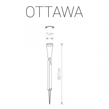 Ландшафтный светильник Nowodvorski Ottawa 9561