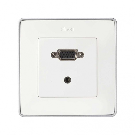 Simon 82 Detail Белая Накладка для 7500091-039