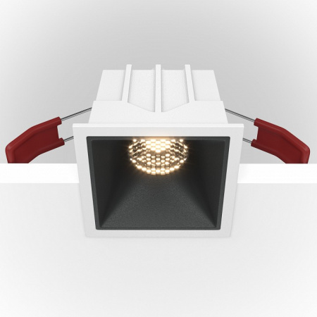 Встраиваемый светильник Downlight DL043-01-10W4K-SQ-WB Maytoni Alfa
