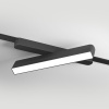 DK5333-BK Светильник для трека Air, серия Linear 4000 со светодиодом, L230*W26*H60мм, 48V DC, 9W, RA?90, 120°, 4000K, IP20, черный, алюминий
