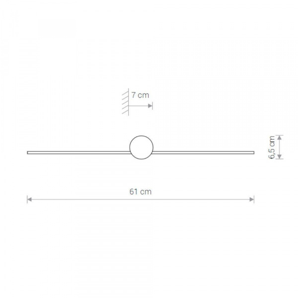 Настенный светодиодный светильник Nowodvorski Triangles Led 8127