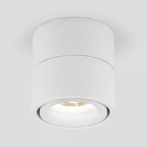 Накладной светодиодный светильник DLR031 15W 3000K белый матовый DLR031 Elektrostandard Klips a063936