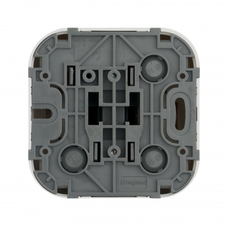 Legrand Quteo Белый Переключатель 1-клавишный 10А