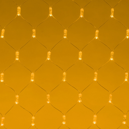 Arlight Светодиодная гирлянда ARD-NETLIGHT-CLASSIC-2000x1500-CLEAR-288LED Yellow (230V, 18W) (Ardecoled, IP65)
