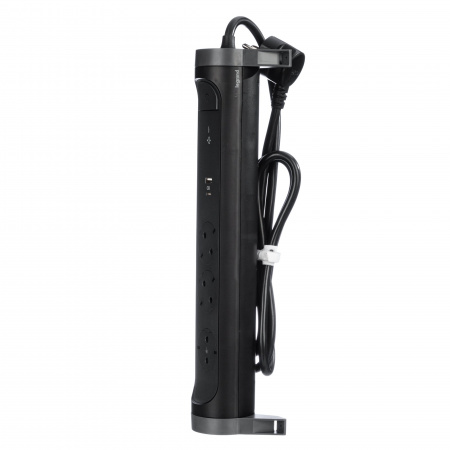 Legrand Удлинитель с поворотным основанием и 2xUSB A+C (3А) зарядками, защитой от импульсных перенапряжений серии "Комфорт" 3 x 2К+З с кабелем 1,5 м.,