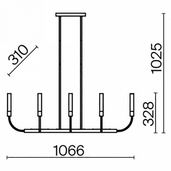 Потолочный светильник Modern MOD423CL-08C Maytoni Deja Vu