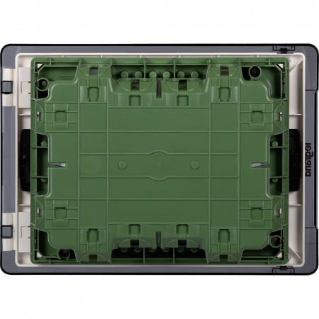 Legrand Practibox3 встраиваемый прозрачная дверь 1х8м E+N (земля+нейтраль)