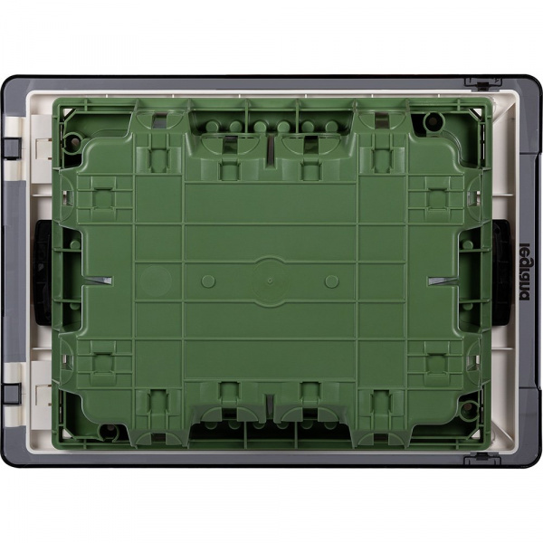 Legrand Practibox3 встраиваемый прозрачная дверь 1х8м E+N (земля+нейтраль)