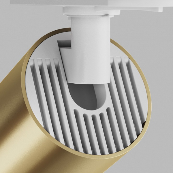 Трековый светильник Single phase track system UNITY TR020-1-U-GU10-WMG Maytoni Focus S