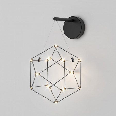 Настенный светильник 90310/1 черный жемчуг Eurosvet Uma