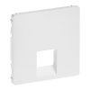 Legrand Valena LIFE Бел Накладка розетки ТЛФ/комп 1-ой